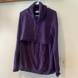 Latched Mama cowl neck sweatshirt